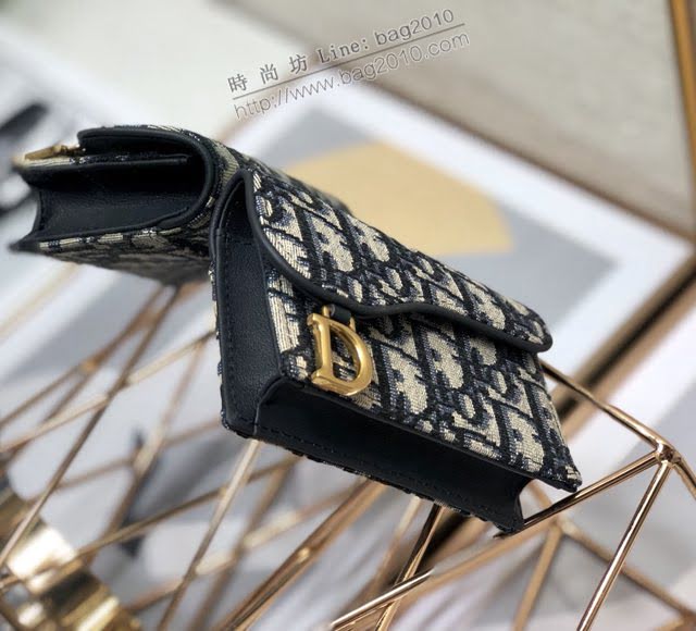 Dior女包 迪奧Saddle小卡包名片夾  dfk1680